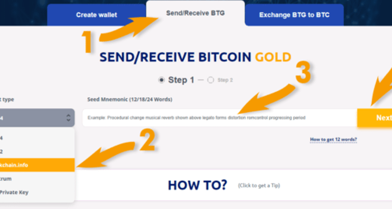 How To Get Bitcoin Gold Online Btg Has An Online Wallet - 